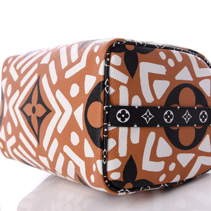 Louis Vuitton Monogram Giant Crafty Speedy Bandouliere 25 Creme Caramel 6 of 8