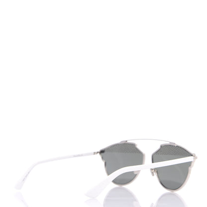 Christian Dior Studded So Real Sunglasses Silver White 3 of 10
