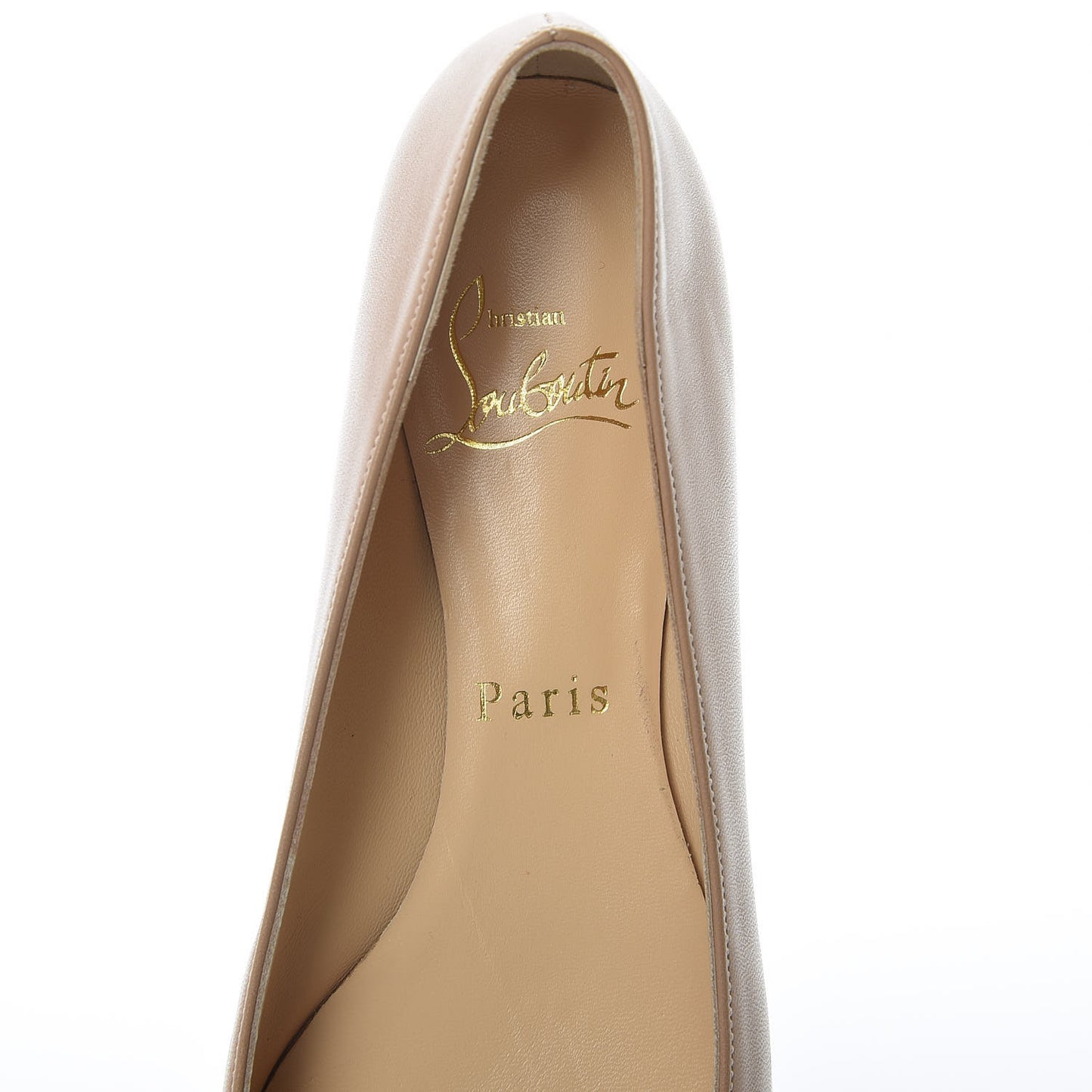 Nappa Eloise Flats 36.5 Nude