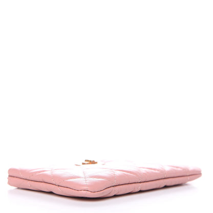 Chanel Aged Calfskin Quilted Small Reissue Cosmetic Case Light Pink 4 of 8