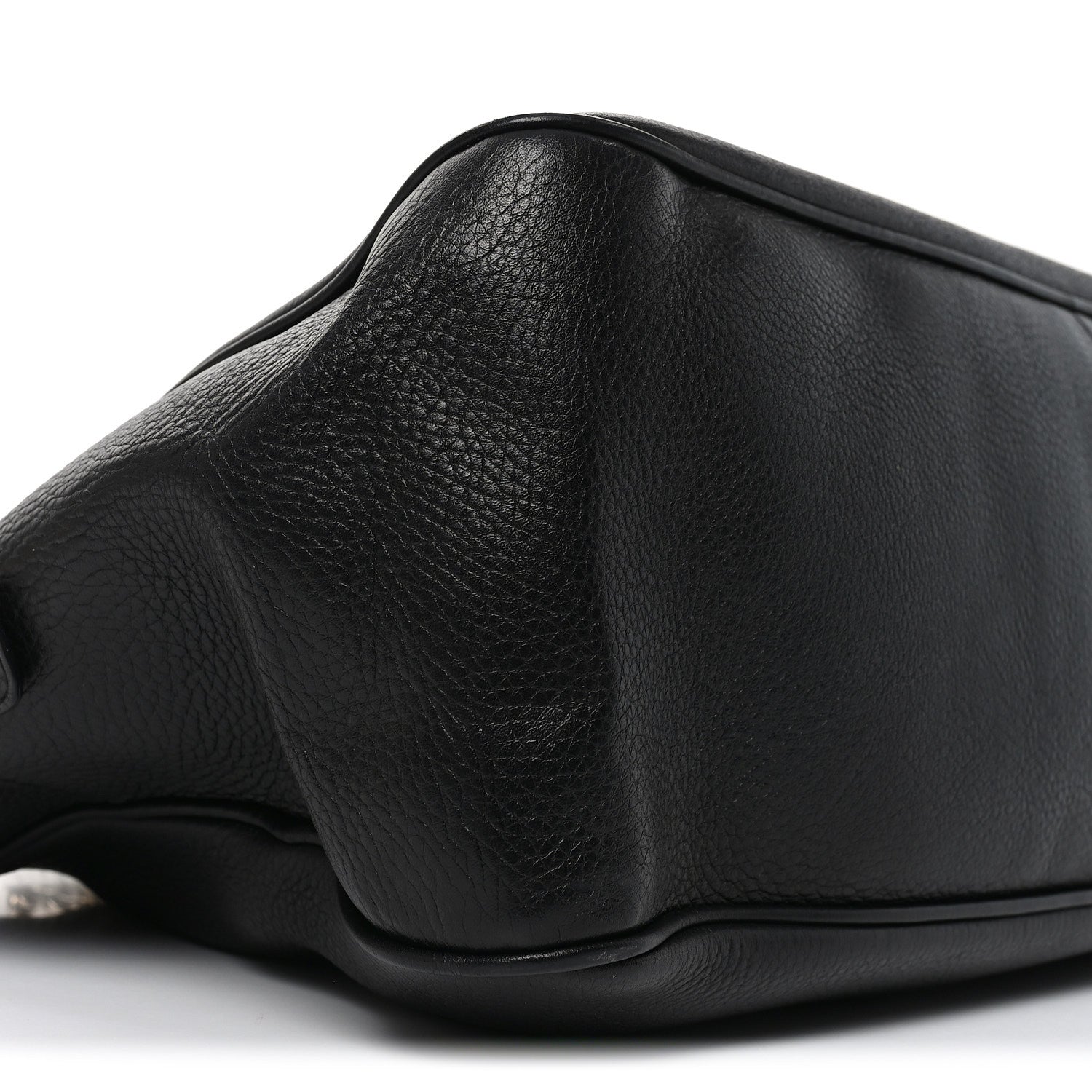 Gucci Pebbled Calfskin Medium Soho Bowler Black 9 of 12