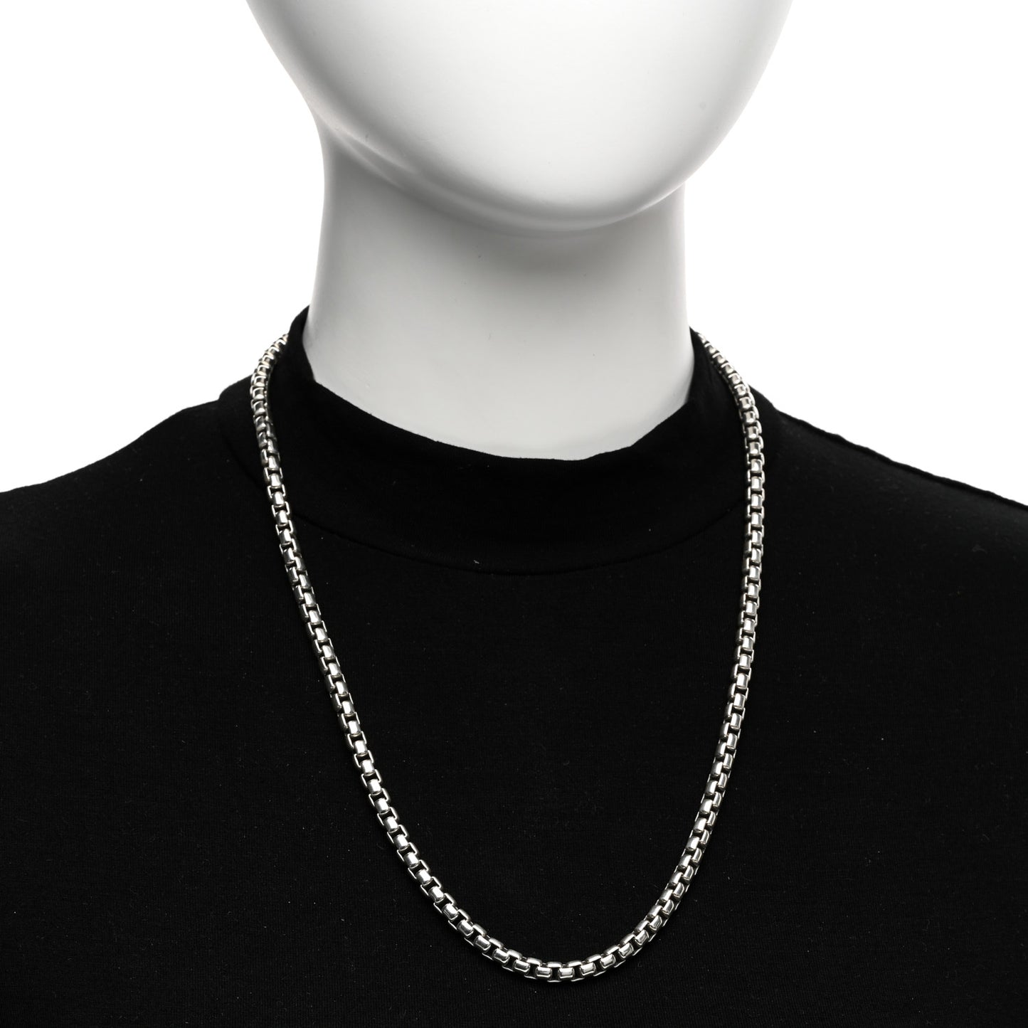 DAVID YURMAN Sterling Silver 5.2mm Box Chain Necklace