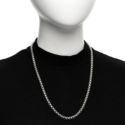 David Yurman DAVID YURMAN Sterling Silver 5.2mm Box Chain Necklace 2 of 4