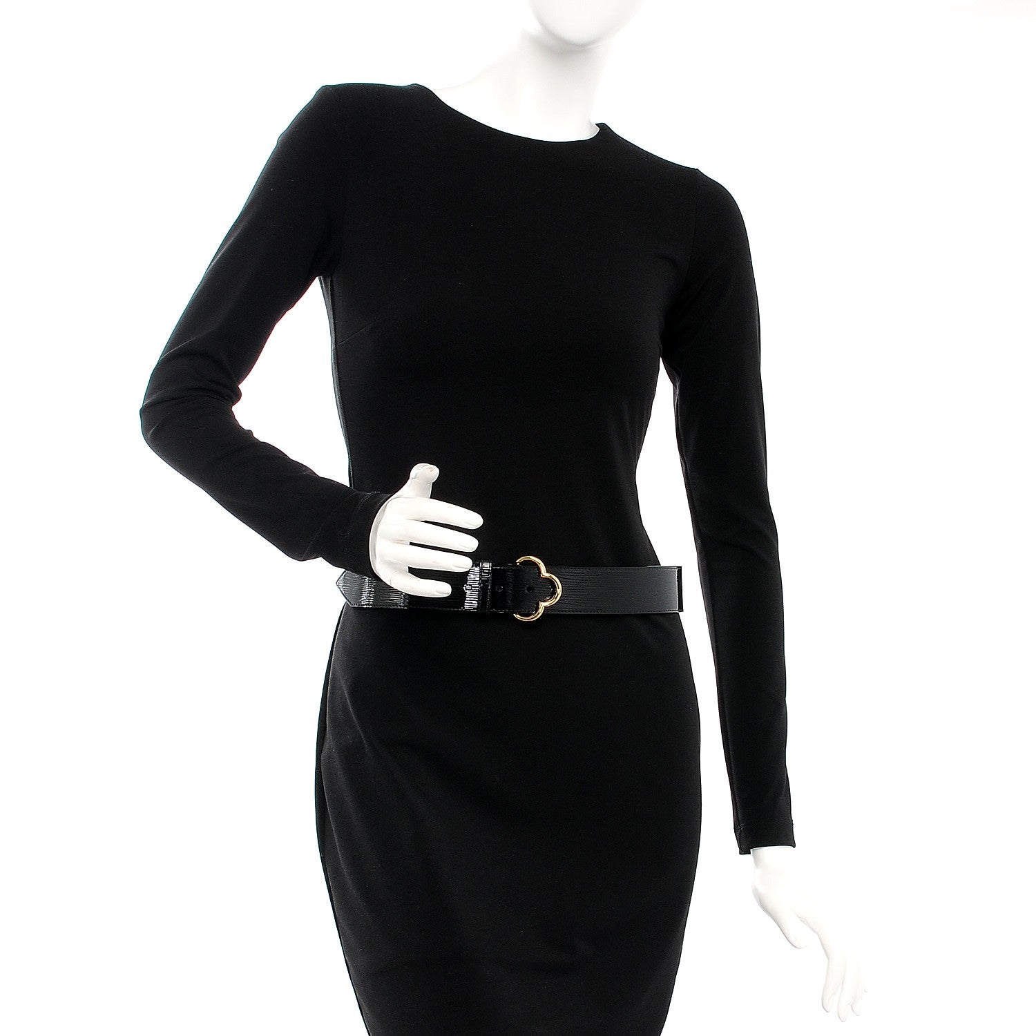 Louis Vuitton Epi Electric Belt 80 32 Black 2 of 7
