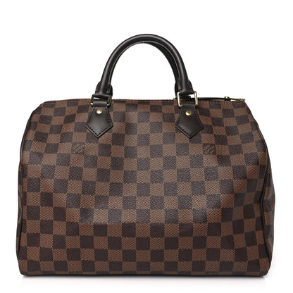 Louis Vuitton Damier Ebene Speedy 30 1 of 9