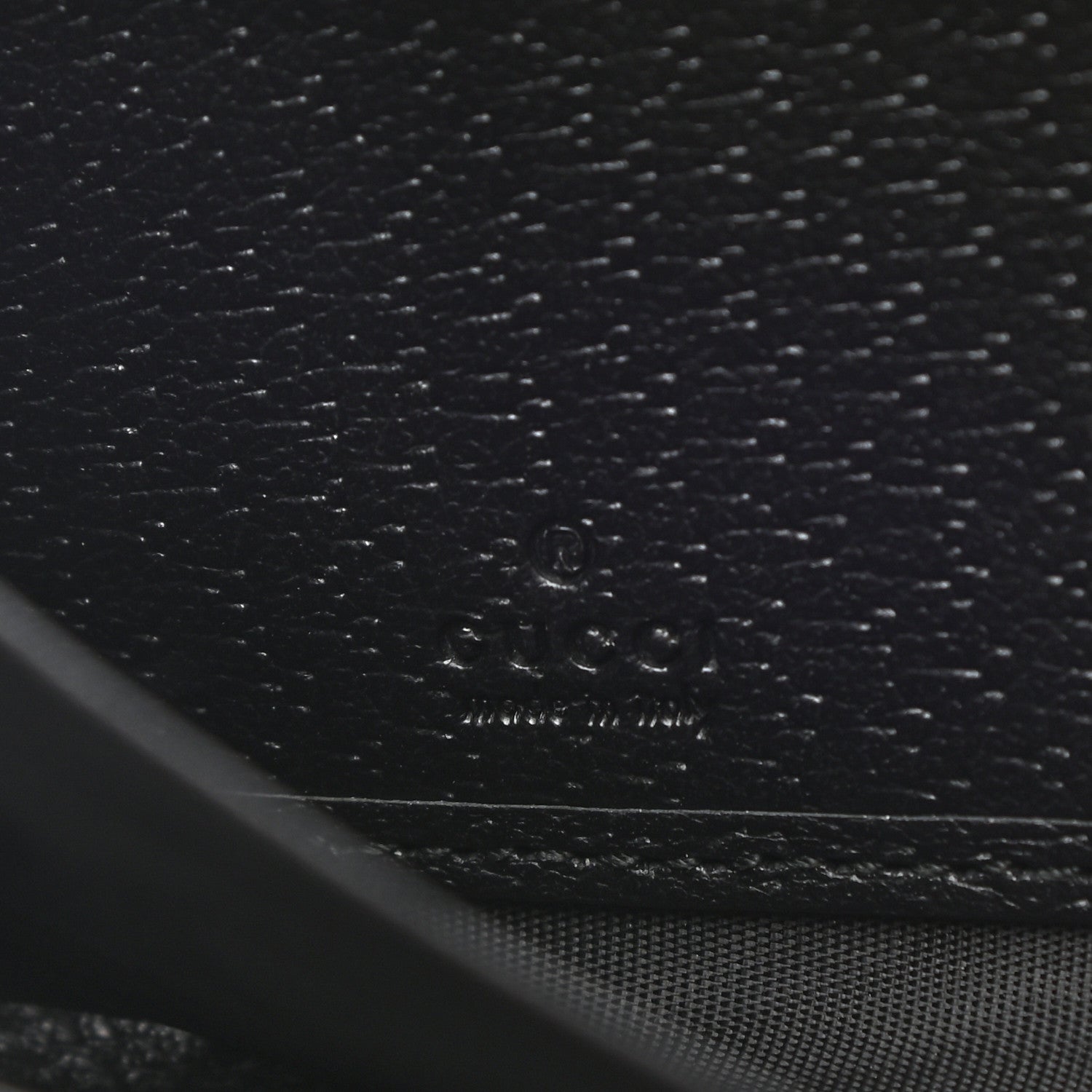 Gucci Calfskin Web Ophidia Zip Around Wallet Black 6 of 7