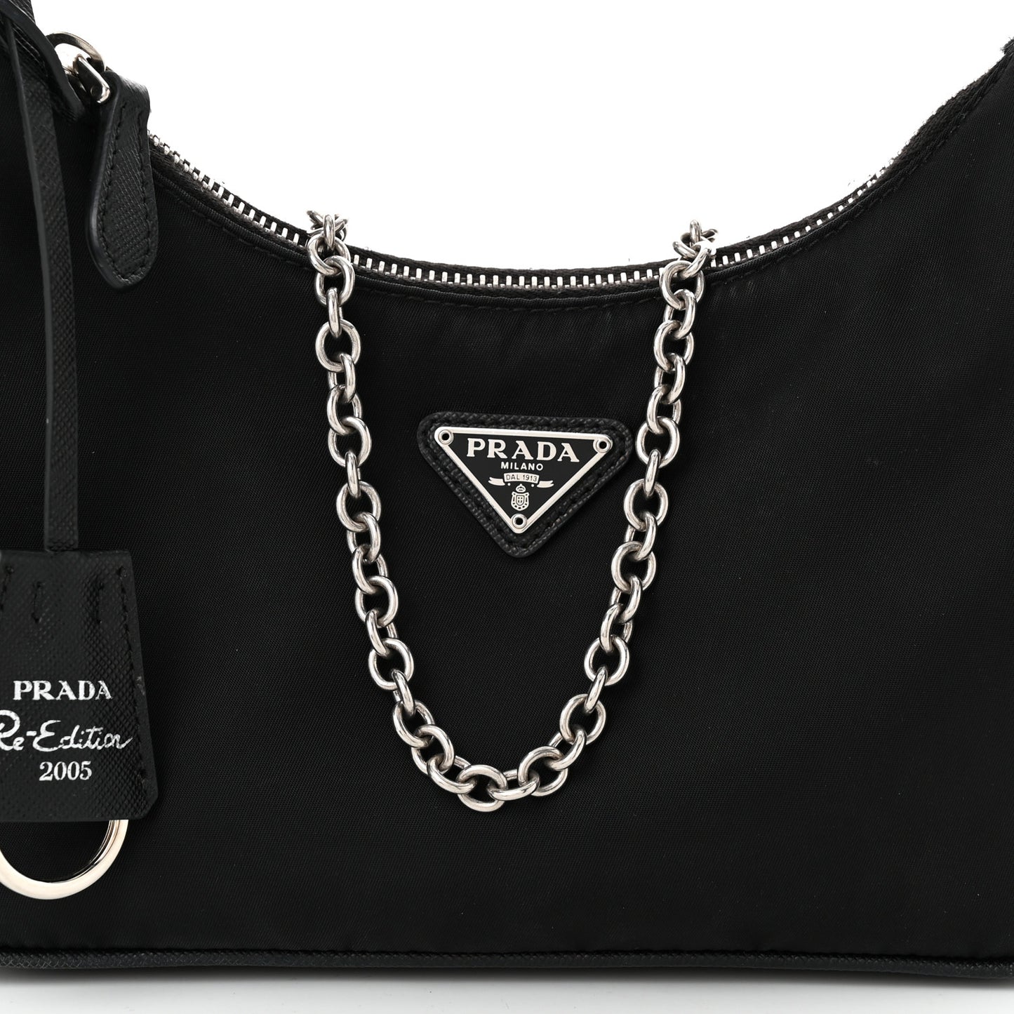 Nylon Re-Edition 2005 Shoulder Bag Black