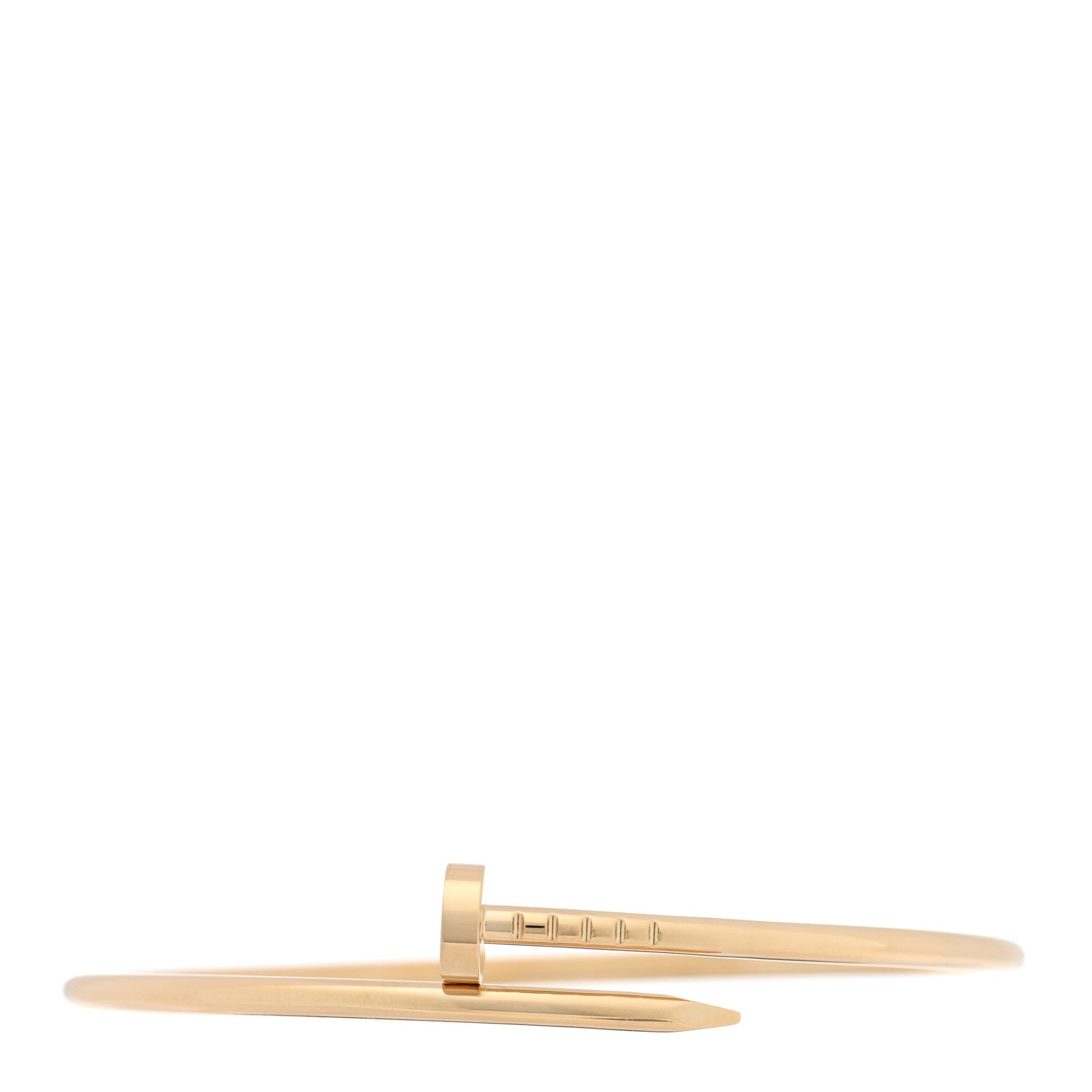 Cartier 18K Yellow Gold Small Juste Un Clou Bracelet 17 1 of 4
