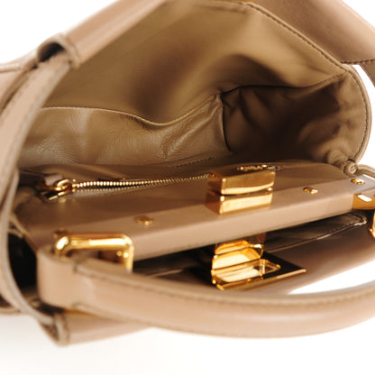 Fendi Nappa Mini Peekaboo Iconic Satchel Ratmusquet 5 of 9