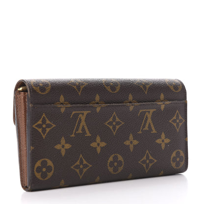 Louis Vuitton Monogram Sarah Wallet NM 3 of 7