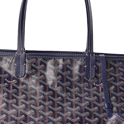 Goyard Goyardine Sac Hardy Pet Carrier PM Navy 11 of 11