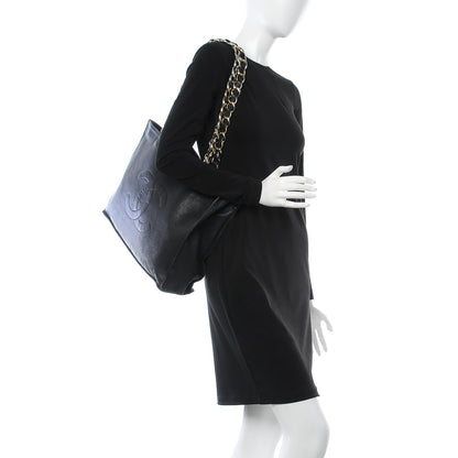 Chanel Calfskin CC Tote Black 2 of 27