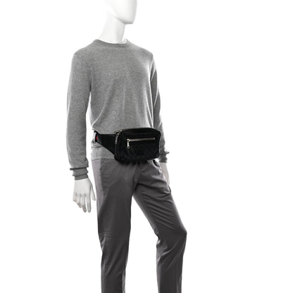 Gucci Soft GG Supreme Monogram Web Belt Bag Black Grey 2 of 13