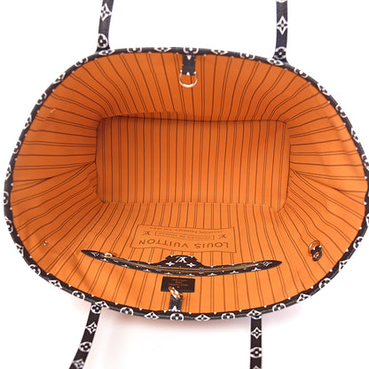 Louis Vuitton Monogram Giant Jungle Neverfull MM Black 5 of 11