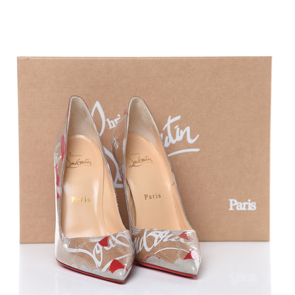 Christian Louboutin PVC Loubi Print So Kate 120 Pumps 36.5 Kraft 8 of 8