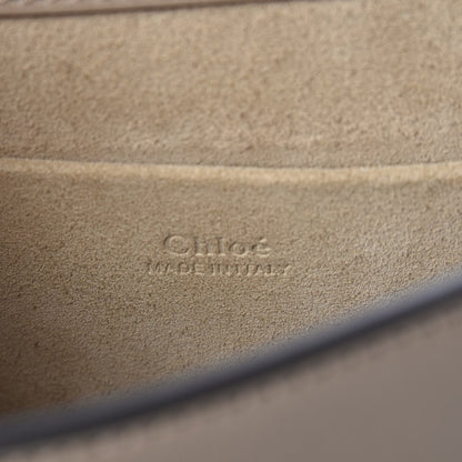 Chloe Calfskin Suede Medium Nile Bracelet Bag Motty Grey 6 of 7