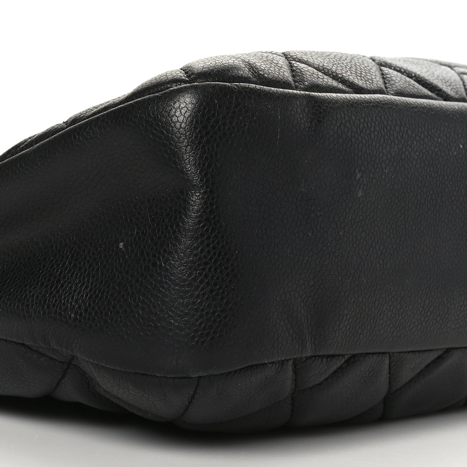 Chanel Caviar Quilted CC Timeless Soft Tote Black 8 of 10