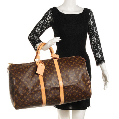 Louis Vuitton Monogram Keepall 55 2 of 7