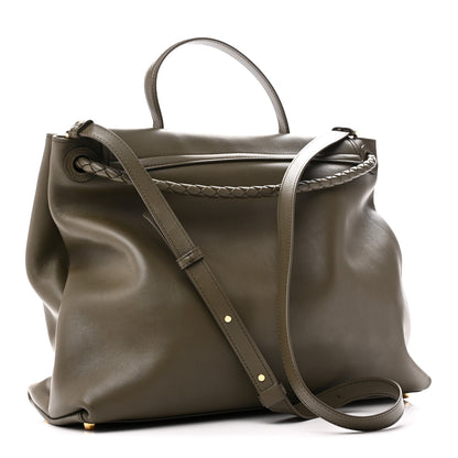 Bottega Veneta Silky Calfskin Large Ciao Ciao Cypress 3 of 9