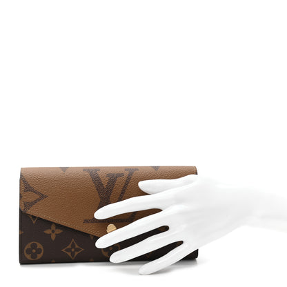 Louis Vuitton Reverse Monogram Giant Sarah Wallet 2 of 6