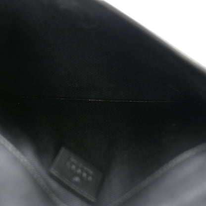 Gucci GG Supreme Monogram Web Slim Belt Bag Black Grey 5 of 10