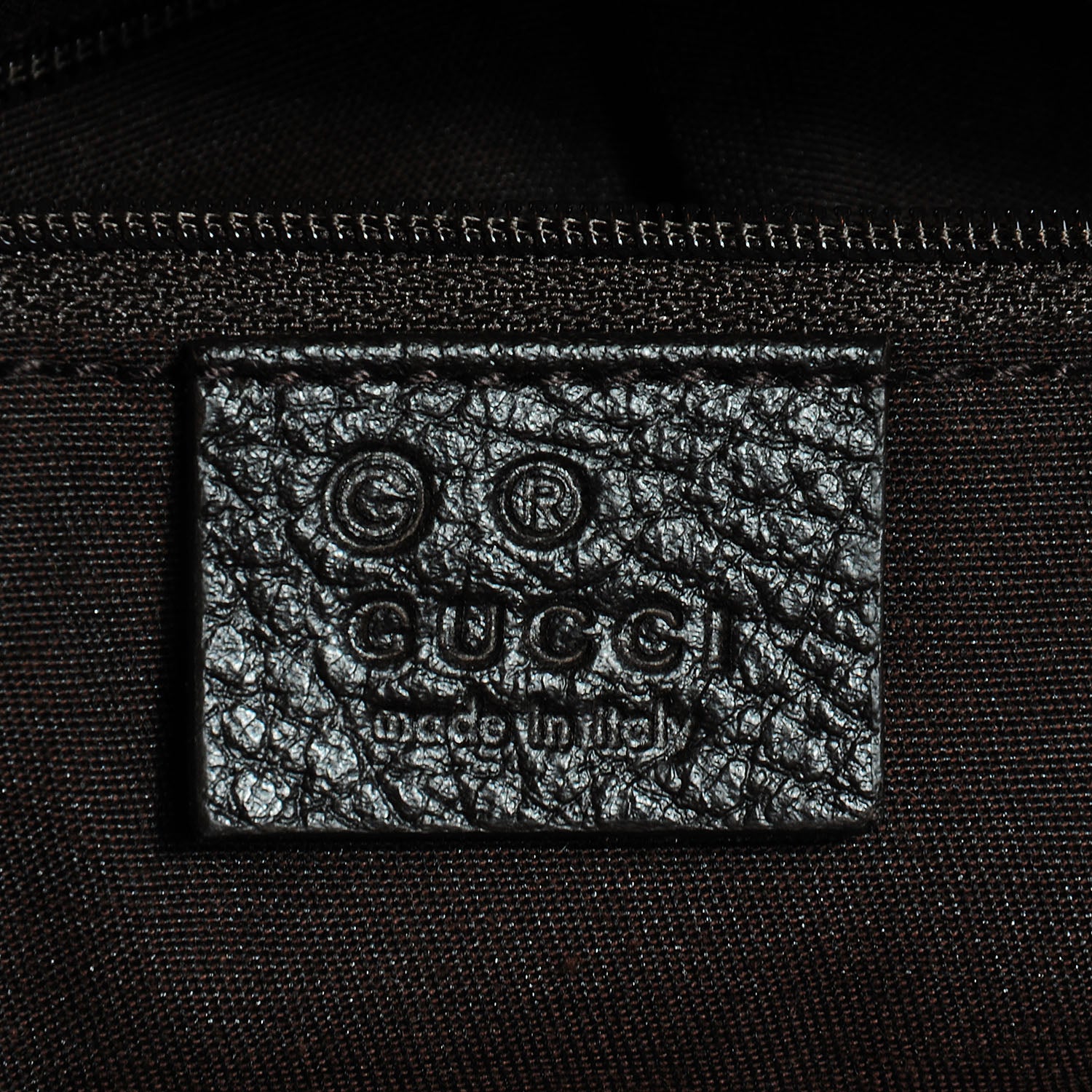 Gucci Crystal Monogram Flat Messenger Bag Beige Dark Brown 6 of 7