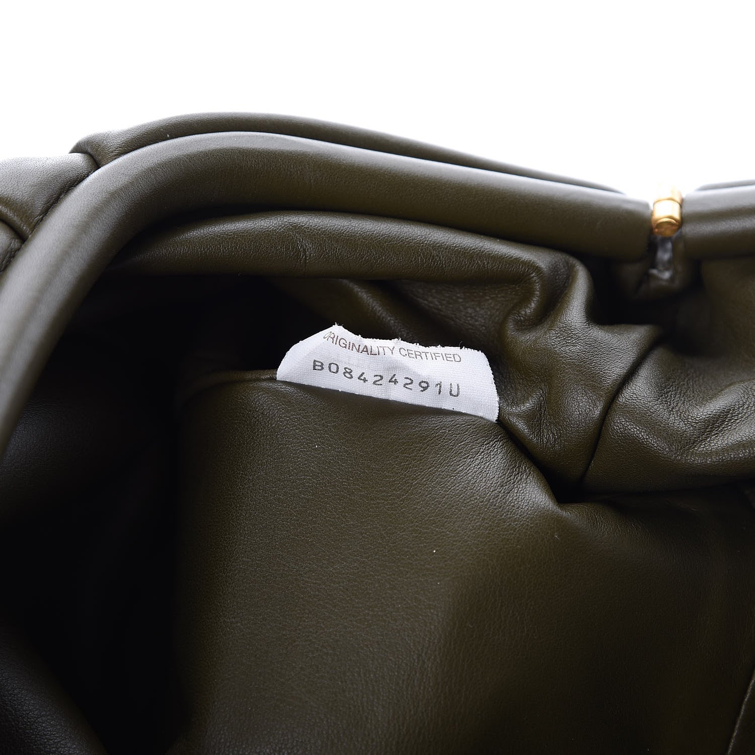 Bottega Veneta Smooth Butter Calf The Pouch Oversized Clutch Mustard 8 of 10