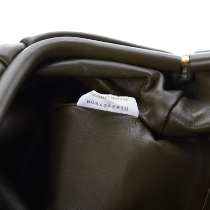 Bottega Veneta Smooth Butter Calf The Pouch Oversized Clutch Mustard 8 of 10