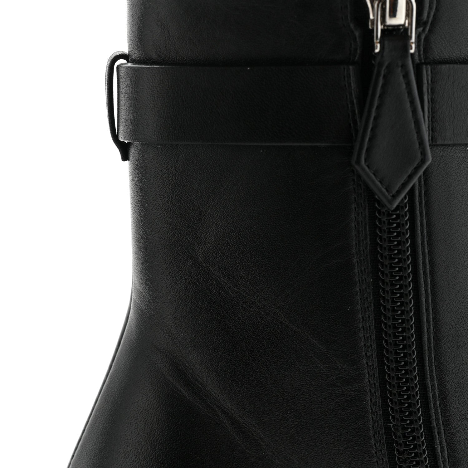 Hermes Calfskin Saint Germain Ankle Boots 36.5 Black 11 of 11
