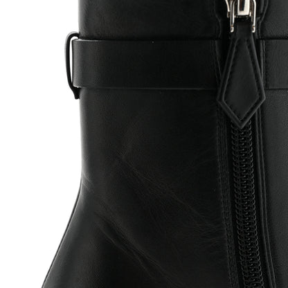 Hermes Calfskin Saint Germain Ankle Boots 36.5 Black 11 of 11