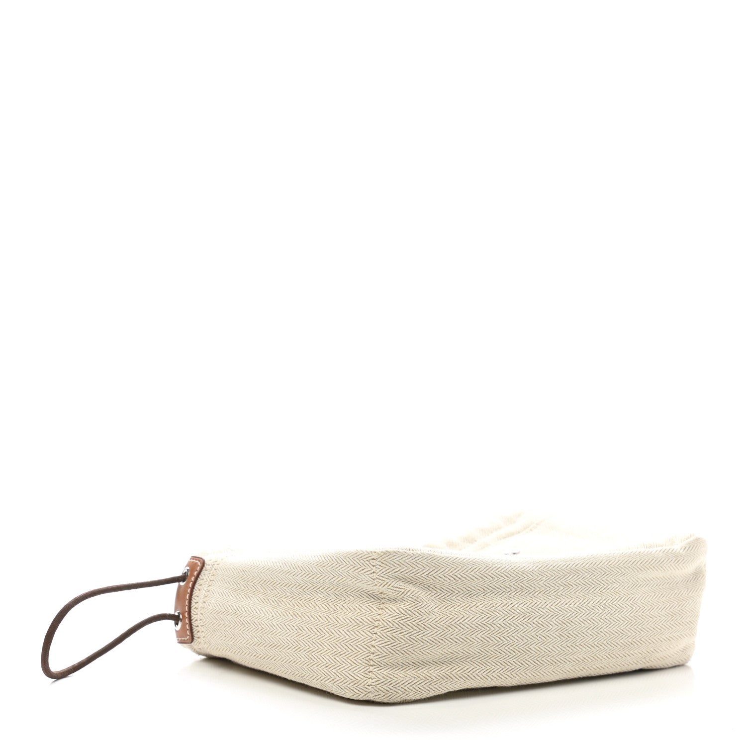 Hermes Canvas Barenia Fourbi 20 PM Pouch Naturel Fauve 4 of 11