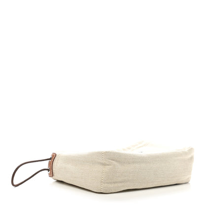 Hermes Canvas Barenia Fourbi 20 PM Pouch Naturel Fauve 4 of 11