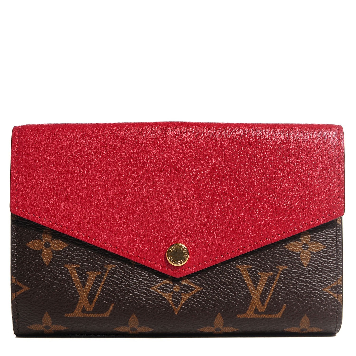 Louis Vuitton Monogram Pallas Compact Wallet Cherry 1 of 7