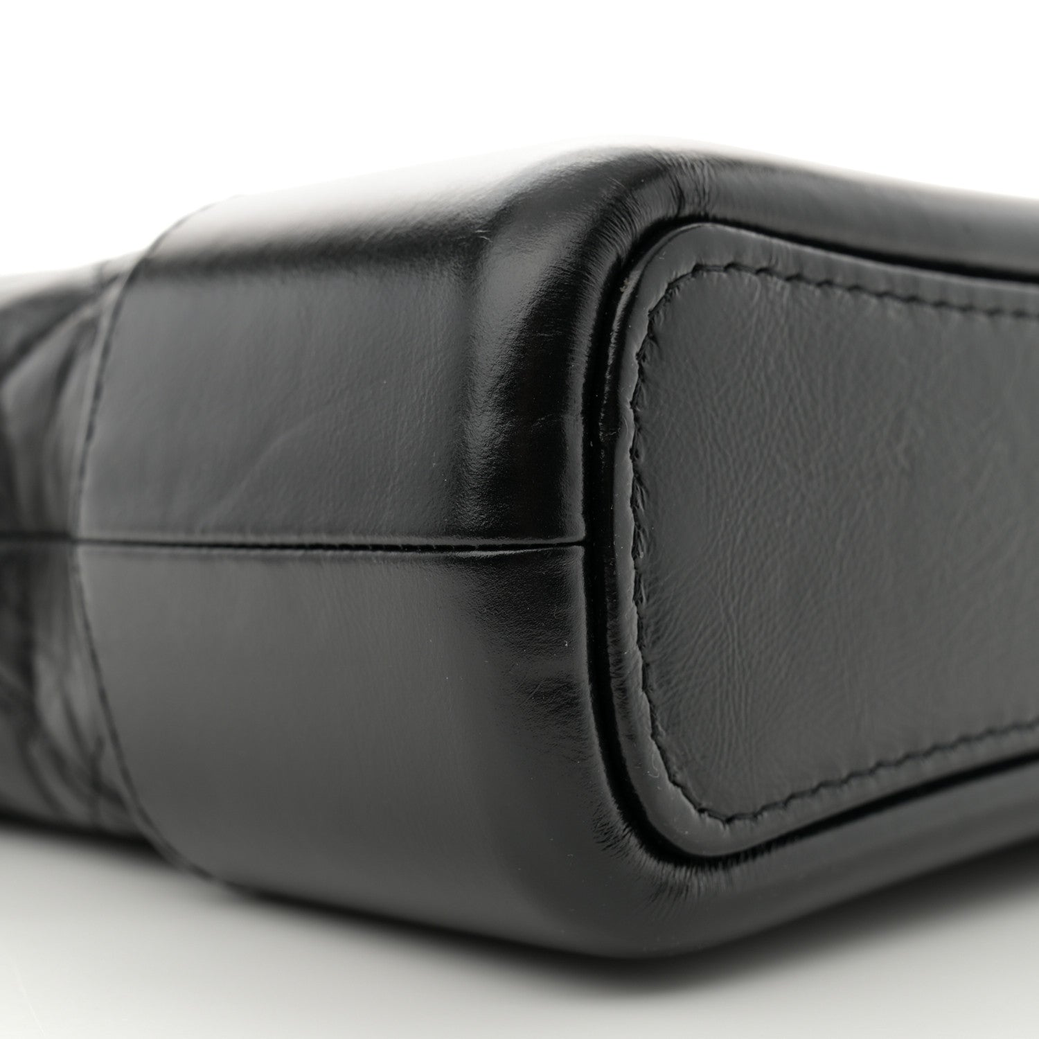 Chanel Aged Calfskin Quilted New Medium Gabrielle Hobo Black 9 of 12