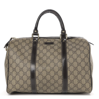 Gucci GG Plus Monogram Medium Joy Boston Dark Brown 1 of 13