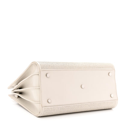 Saint Laurent Calfskin Studded Small Sac De Jour White 4 of 20