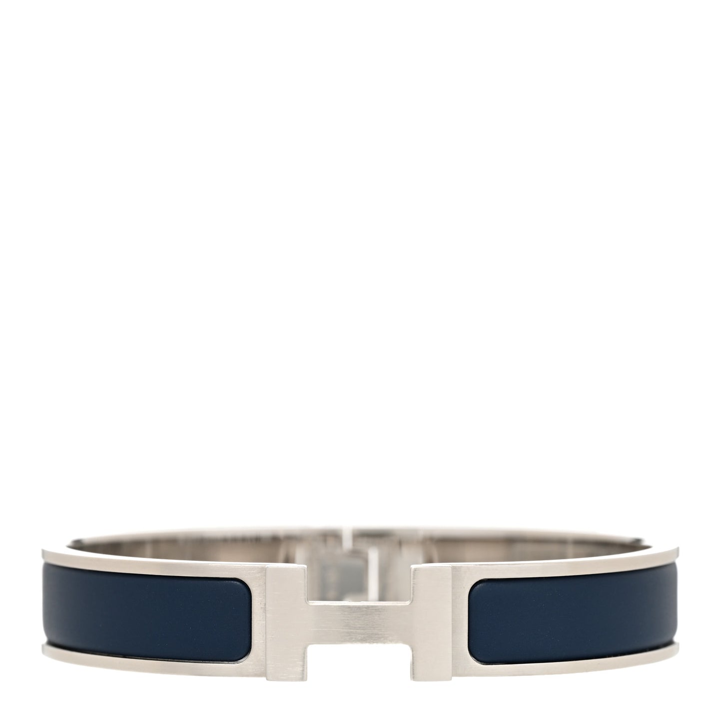 Matte Enamel Narrow Clic Clac HH Bracelet Bleu Biarritz