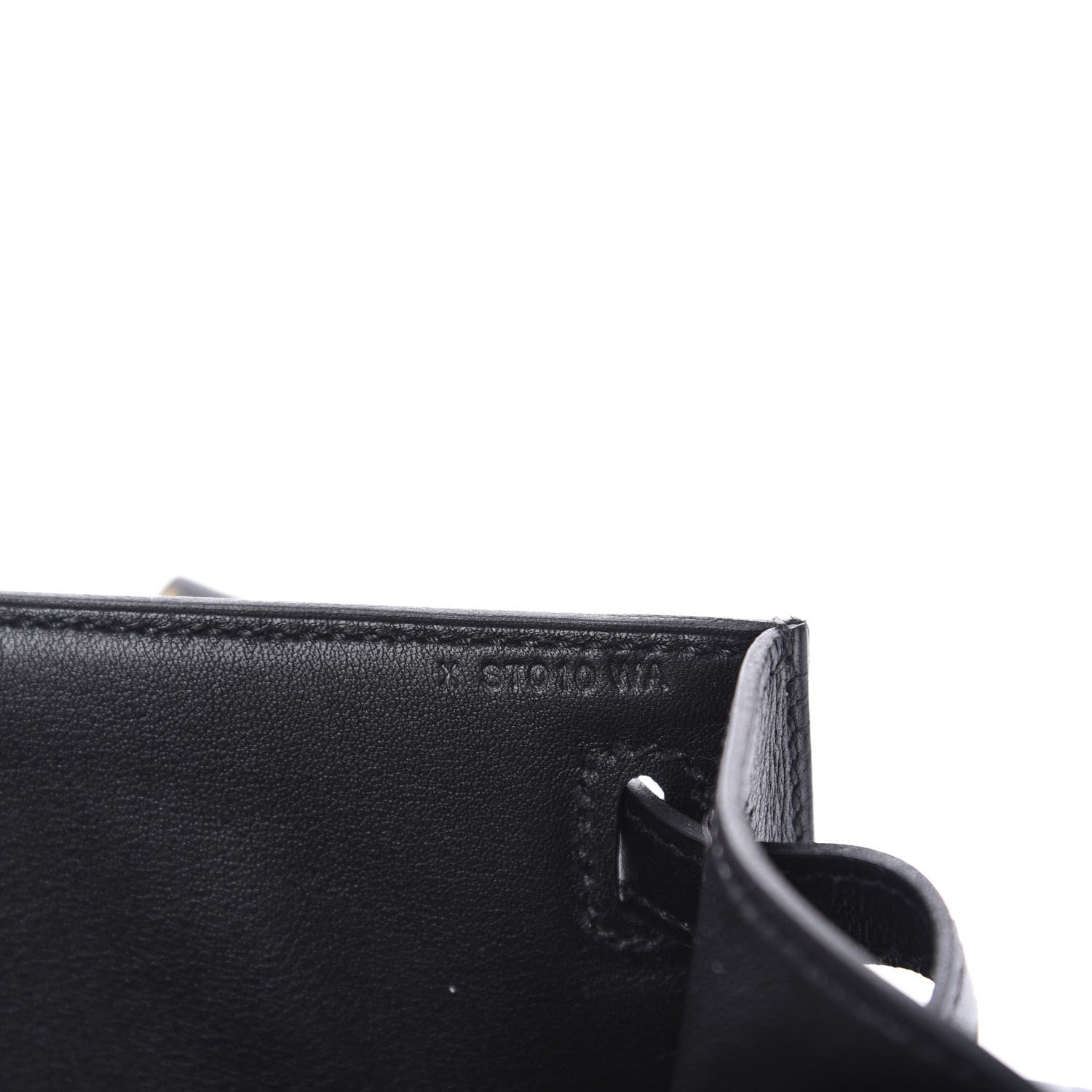 Hermes Swift Kelly Pochette Clutch Black 9 of 11