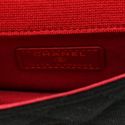 Chanel Jersey Quilted Micro Mini Flap Black 6 of 10