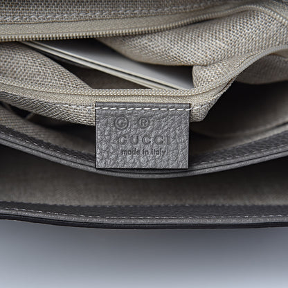 Gucci Dollar Calfskin Interlocking G Top Handle Shoulder Bag Loess 5 of 11