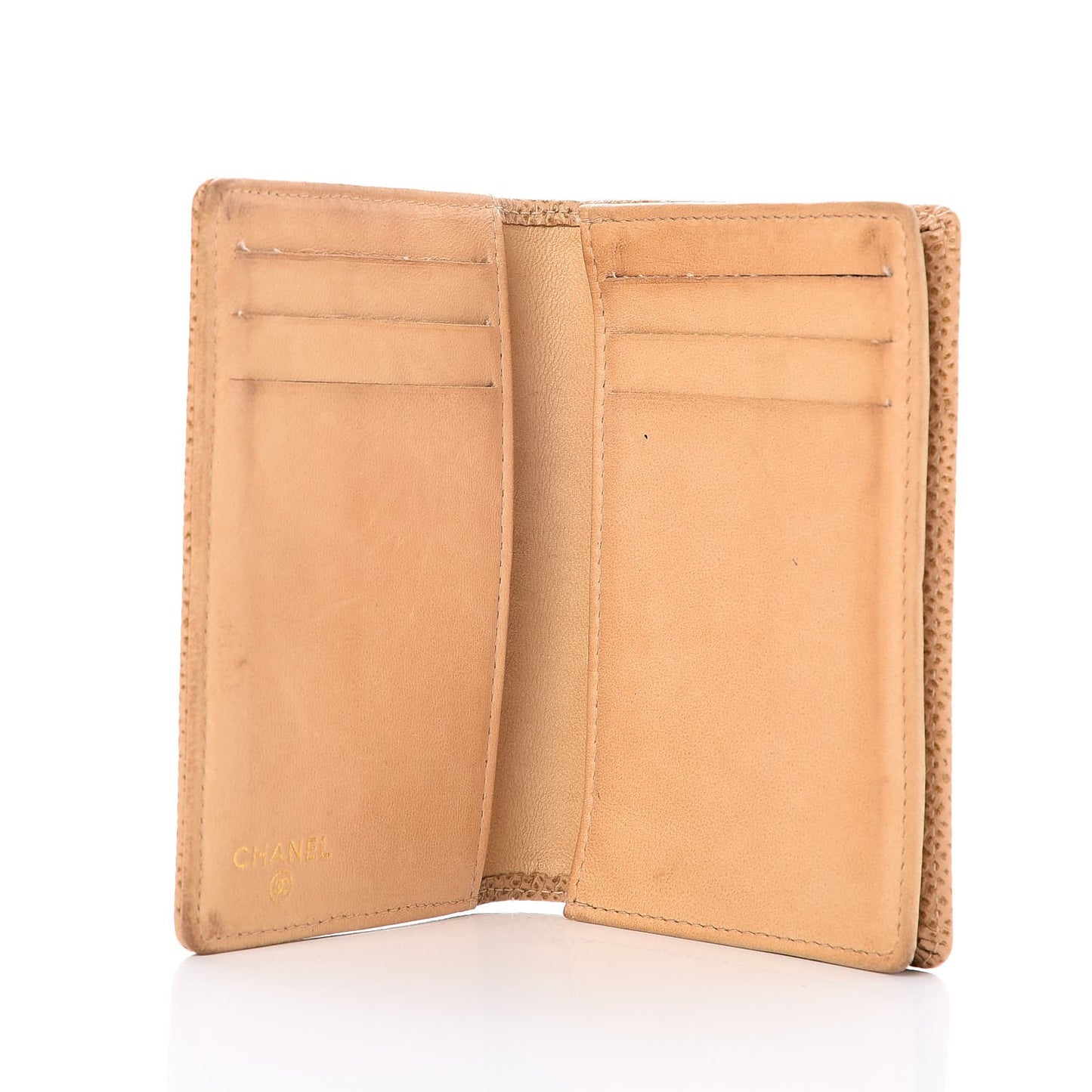 Caviar CC Timeless Card Holder Beige