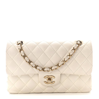Chanel Caviar Quilted Small Double Flap White 1 of 10