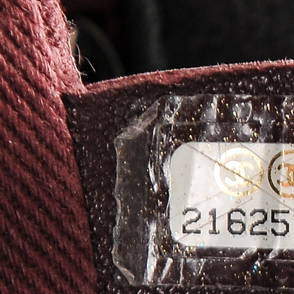 Chanel Metallic Calfskin Quilted Medium Medallion Flap Dark Silver 9 of 10