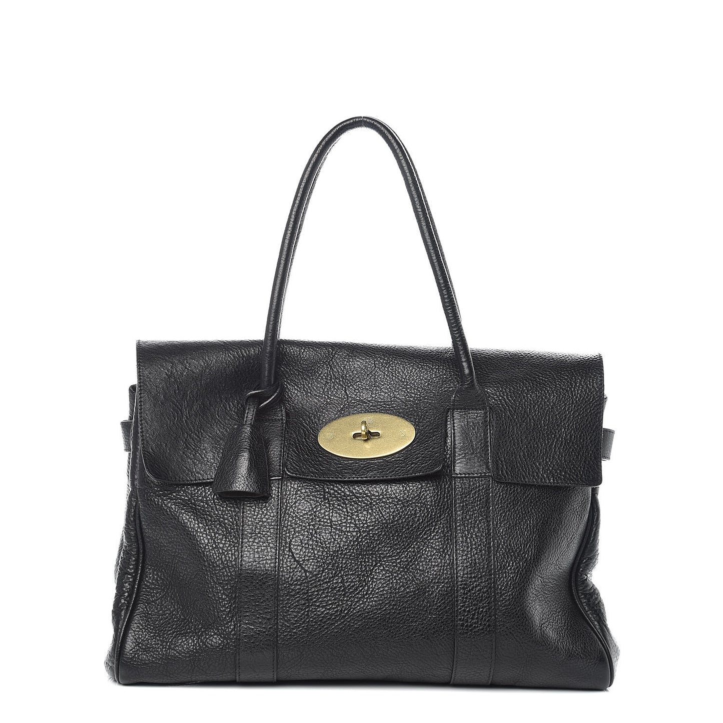 Natural Leather Small Bayswater Black