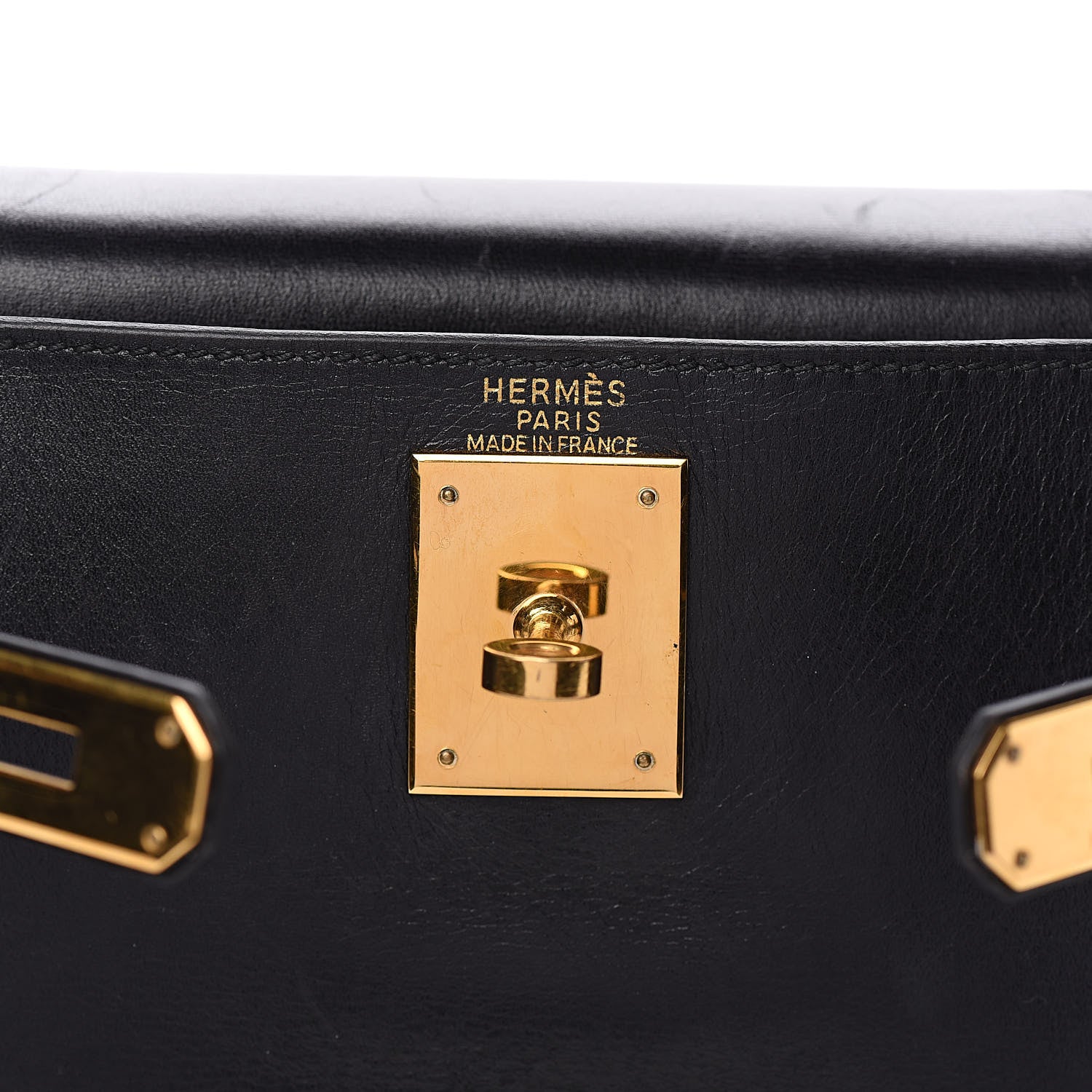 Hermes Box Kelly Retourne 28 Black 24 of 41