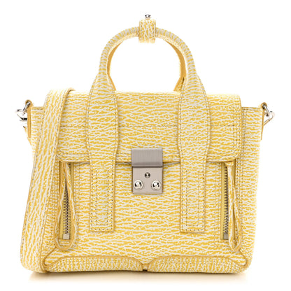 3.1 Phillip Lim Textured Calfskin Mini Pashli Satchel Ivory Mimosa 1 of 12