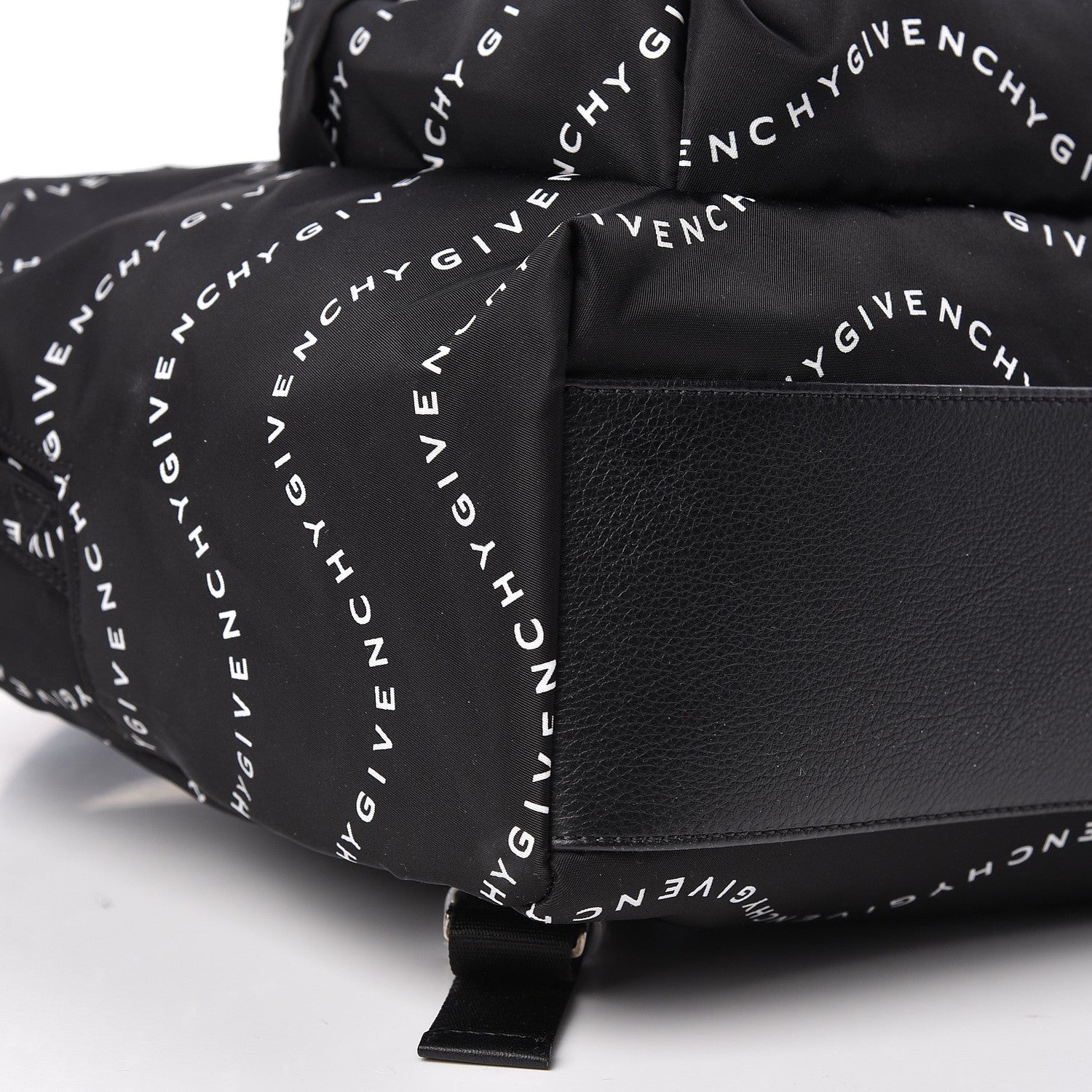 Givenchy Nylon Waves Print Urban Backpack Black White 9 of 11