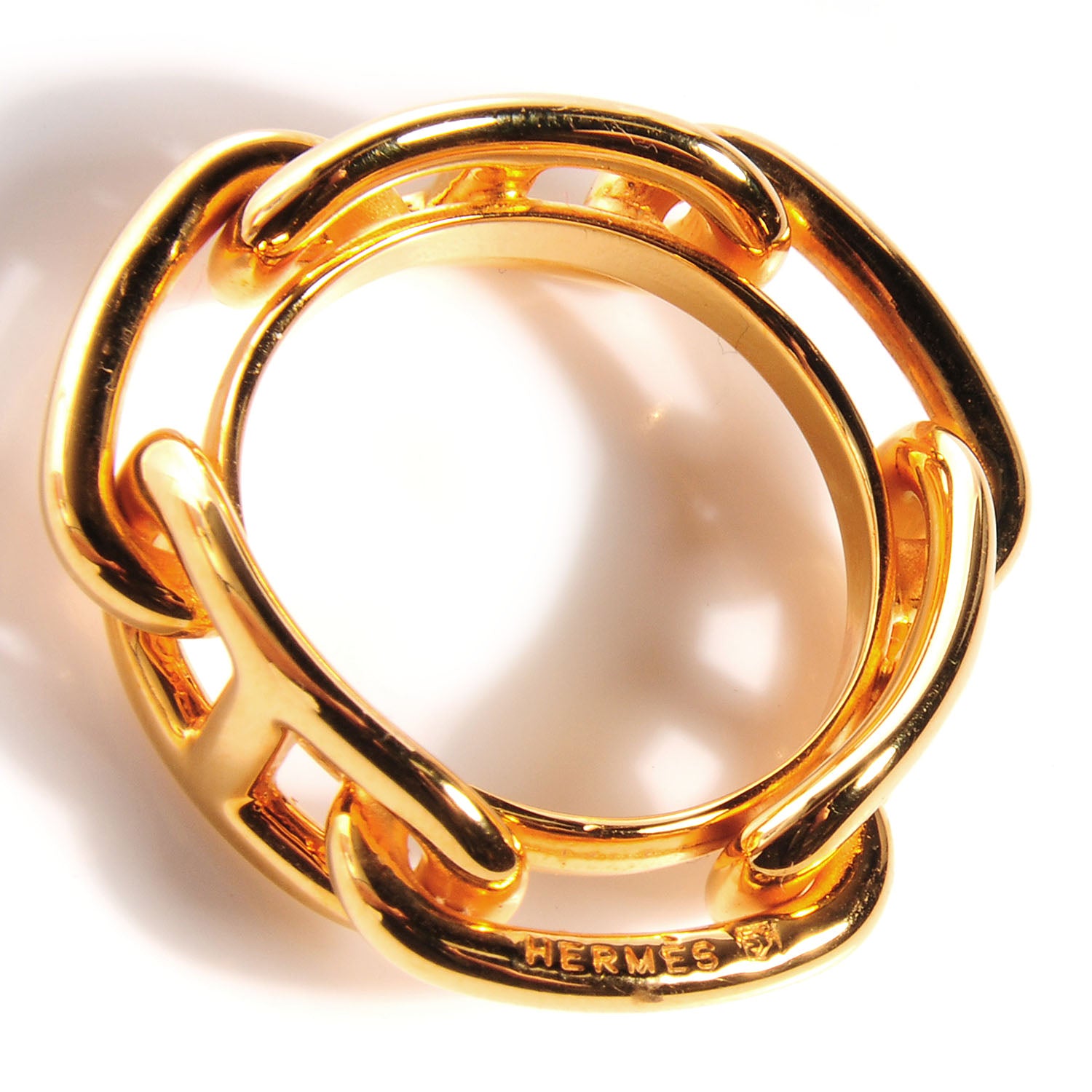 Hermes Permabrass Regate Scarf Ring 3 of 4