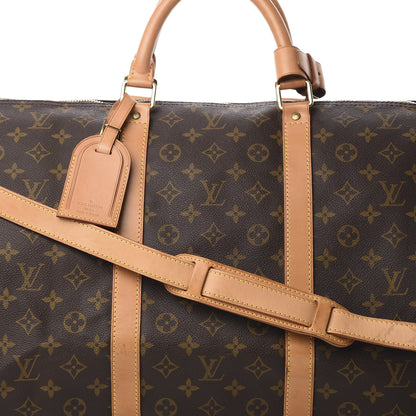 Louis Vuitton Monogram Keepall Bandouliere 60 7 of 14