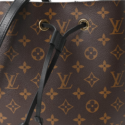 Louis Vuitton Monogram Neonoe MM Black 6 of 8